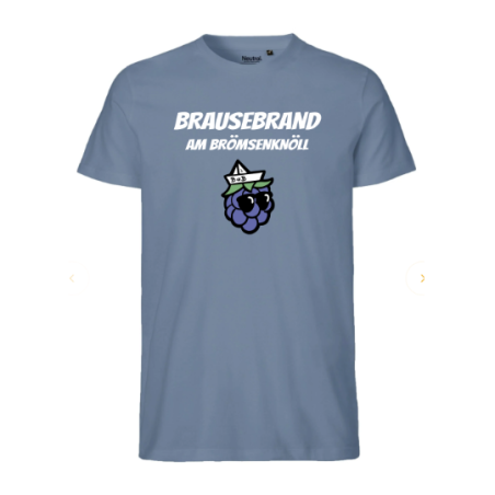 Brausebrand Fan Shirt 2026 - dusty indigo